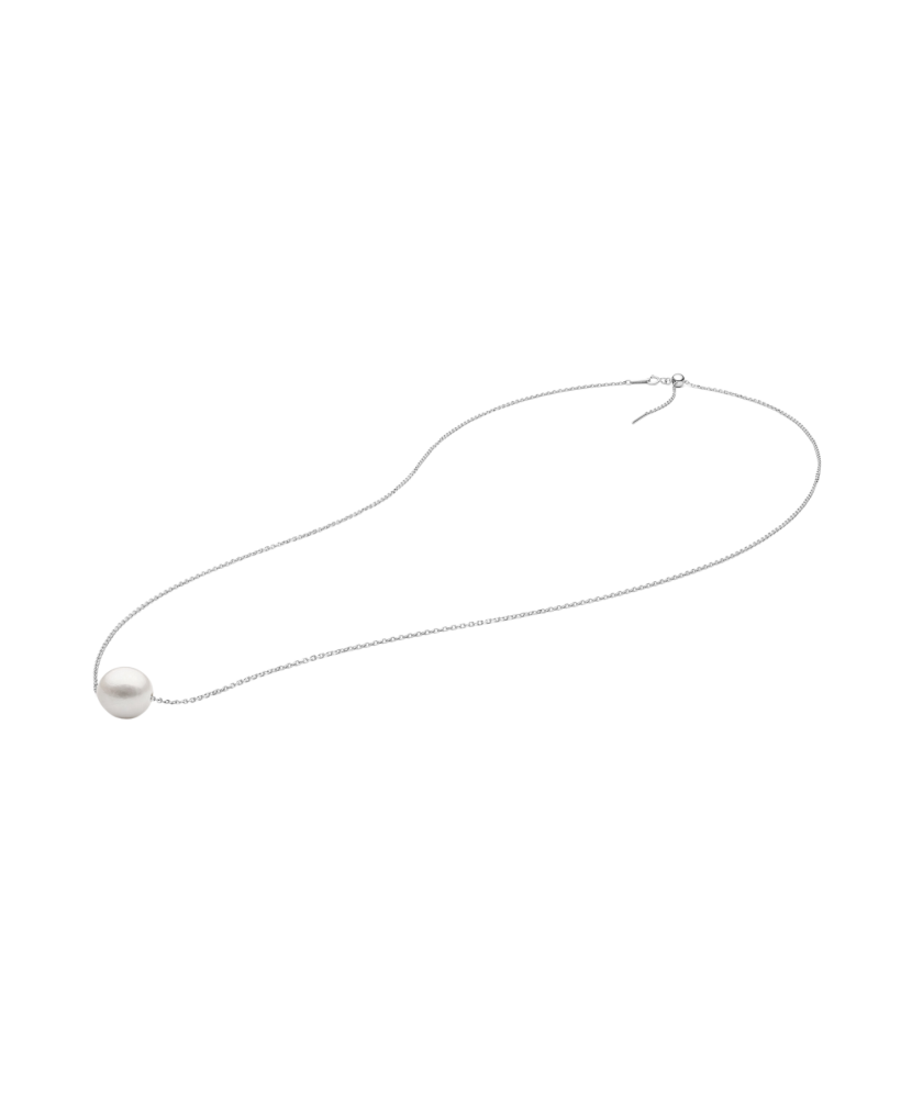 Sudraba ķēdīte ar Kasumi pērli - Goldinga
