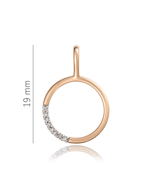 Zelta piekariņš ar dimantiem