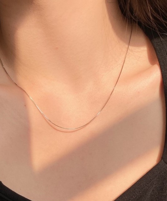 Sudraba ķēdīte "Box"