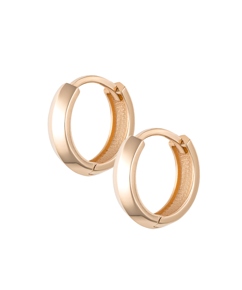 Zelta auskari 13mm - Goldinga