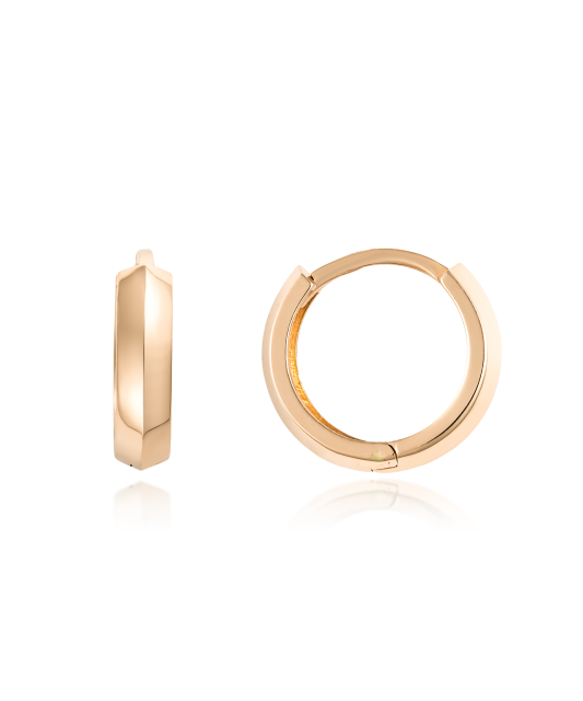 Zelta auskari 11mm - Goldinga