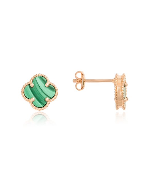 Zelta auskari ar emalju - Goldinga