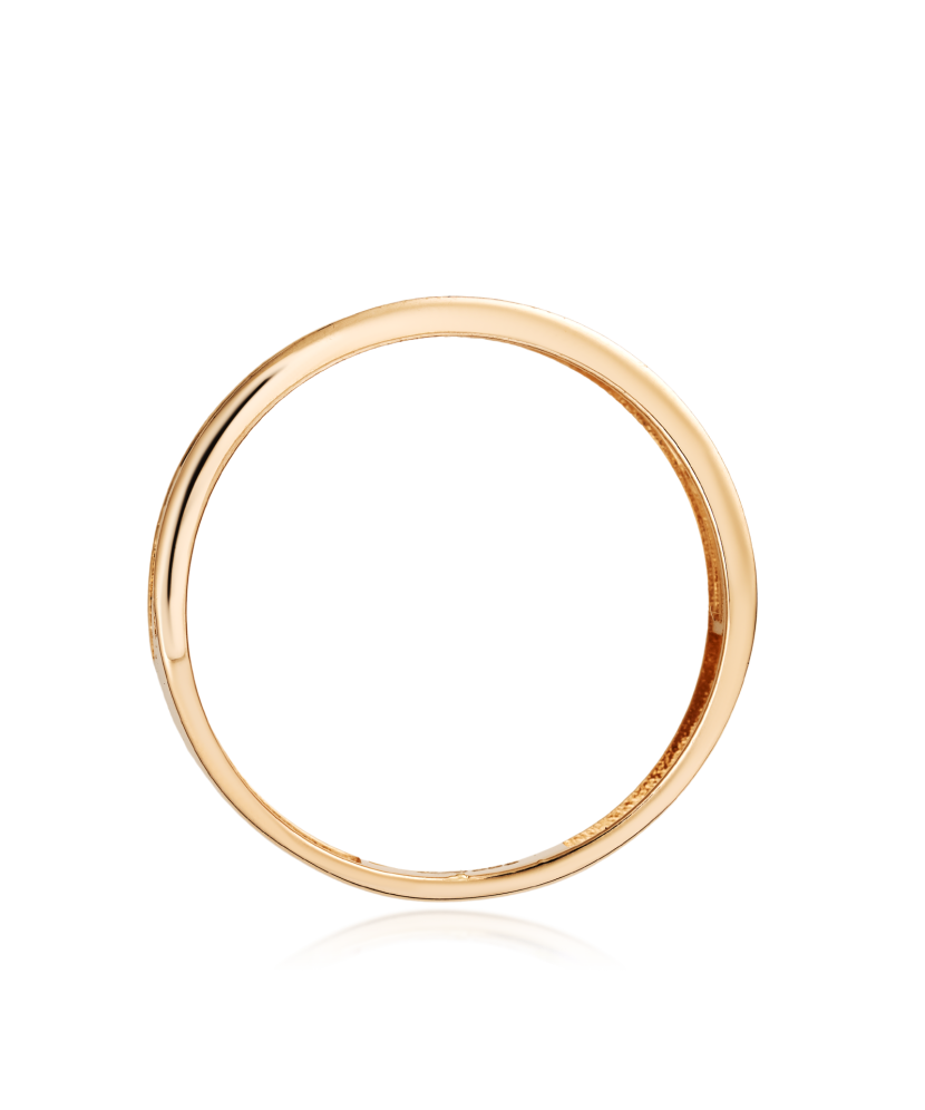 Zelta gredzens ar cirkonijiem