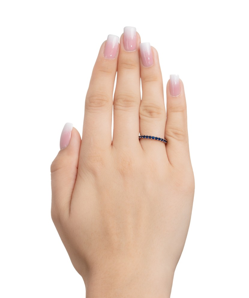 Zelta gredzens ar cirkonijiem