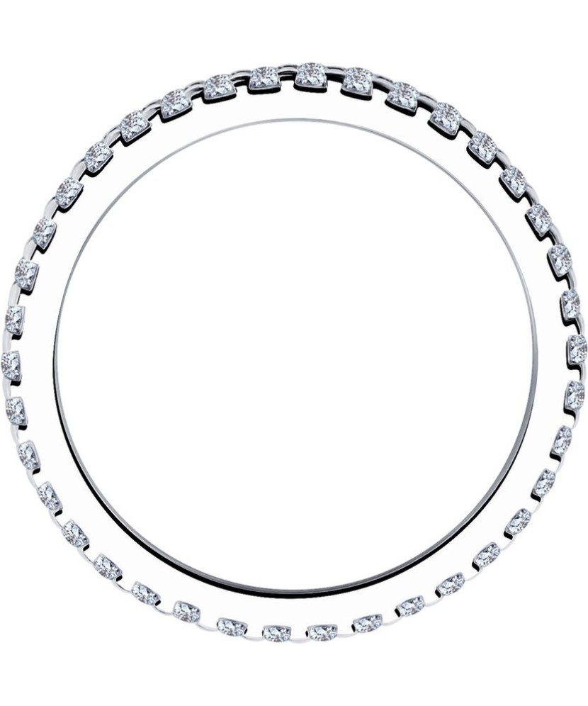 Sidabrinis žiedas su cirkoniais - Sidabriniai žiedai - Goldinga