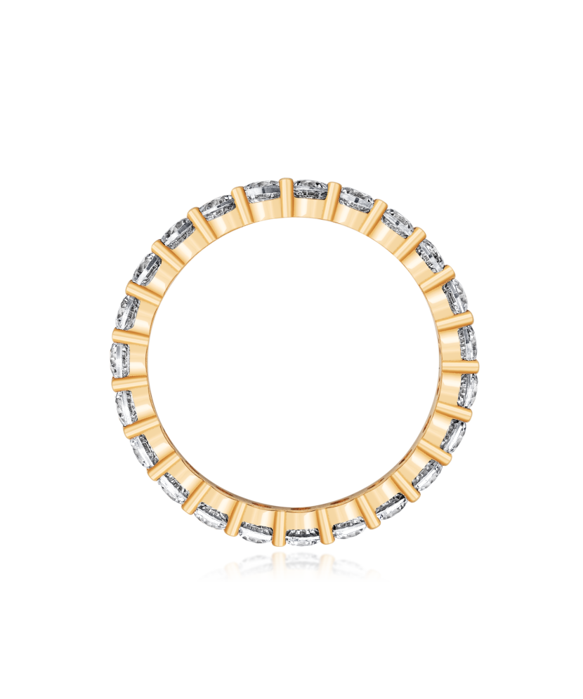 Zelta gredzens ar cirkonijiem - Goldinga