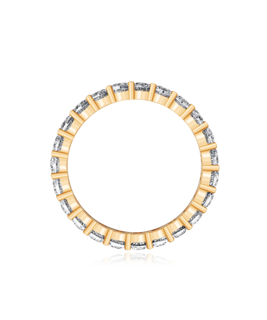 Zelta gredzens ar cirkonijiem - Goldinga