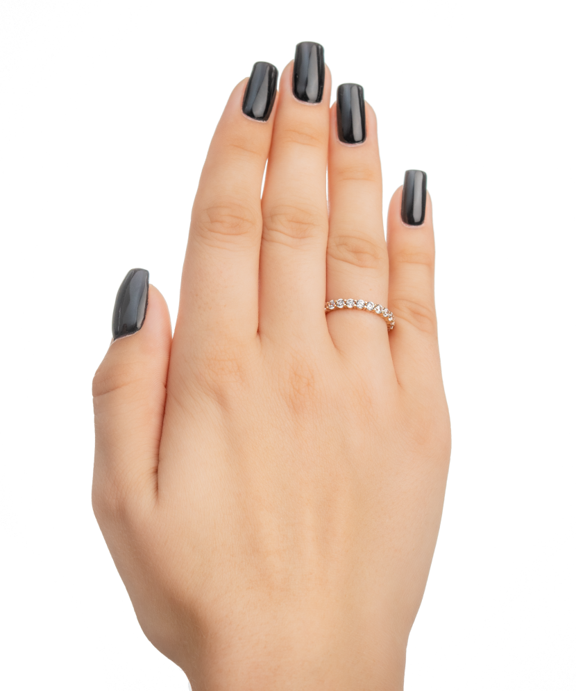 Zelta gredzens ar cirkonijiem - Goldinga