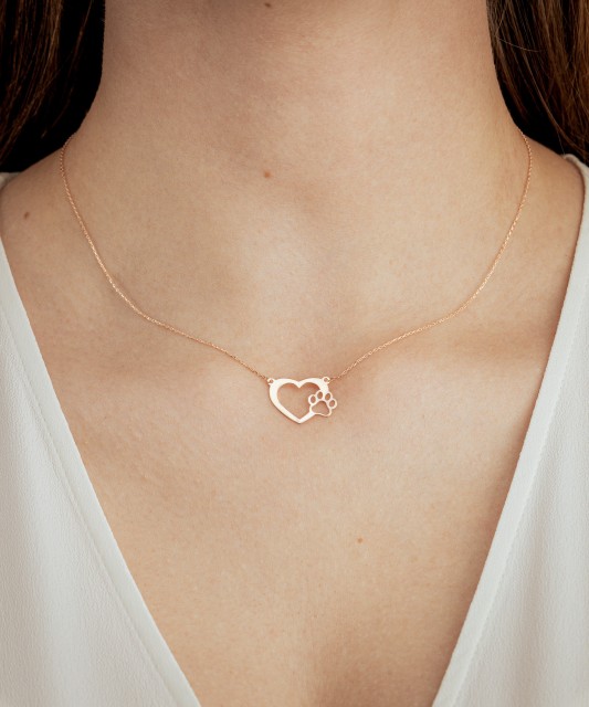 Zelta ķēdīte ar piekariņu "pēda"