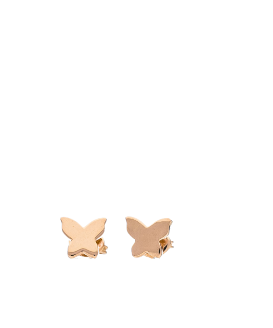 Auksiniai auskarai "Drugeliai"  - Goldinga