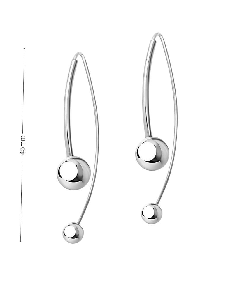 Sudraba auskari - Goldinga