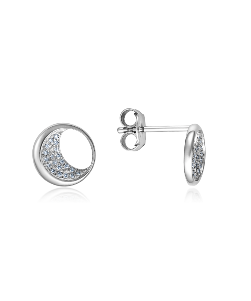 Baltā zelta auskari ar briljantiem - Goldinga