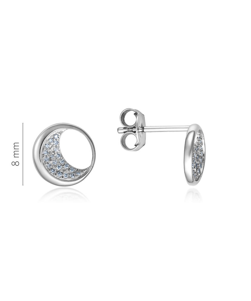 Baltā zelta auskari ar briljantiem - Goldinga