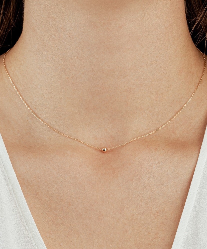 Золотая цепочка с подвеской