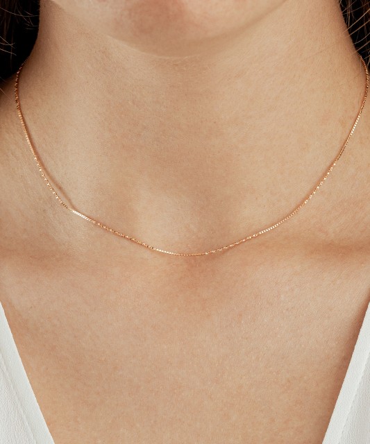 Zelta ķēdīte "Box"