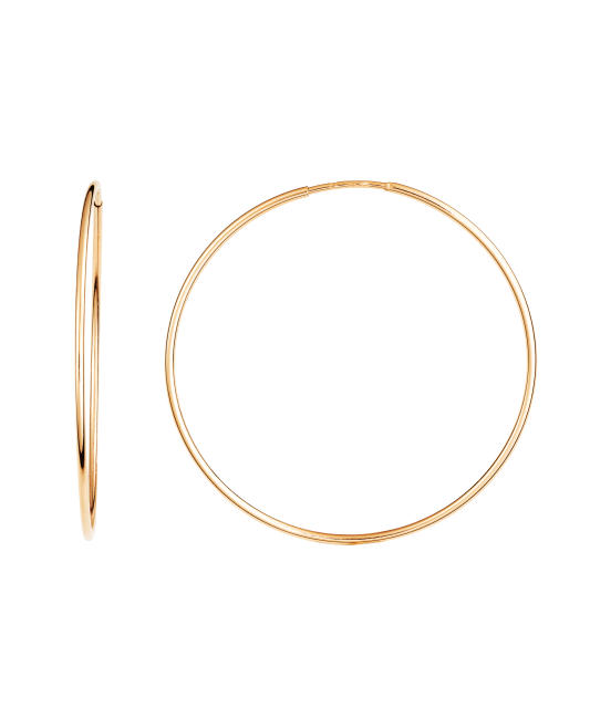 Zelta auskaru komplekti 35mm