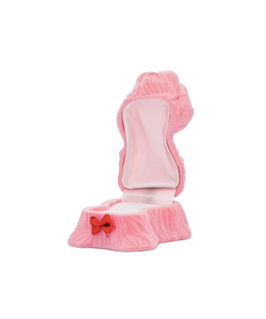 Kastīte kucēns, rozā krāsā - Goldinga