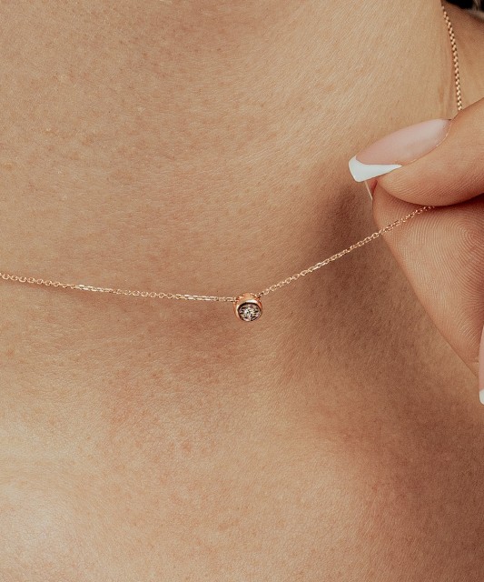 copy of Zelta ķēdīte ar briljanta piekariņu - Goldinga