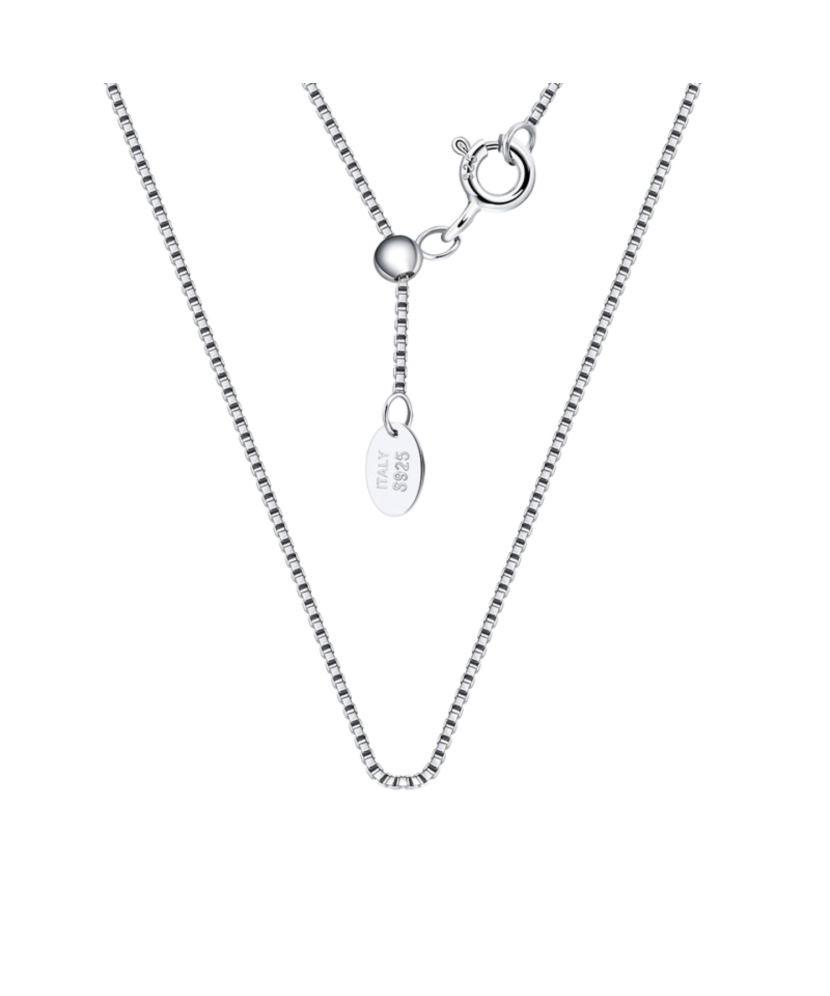 Sudraba ķēdīte "Box"