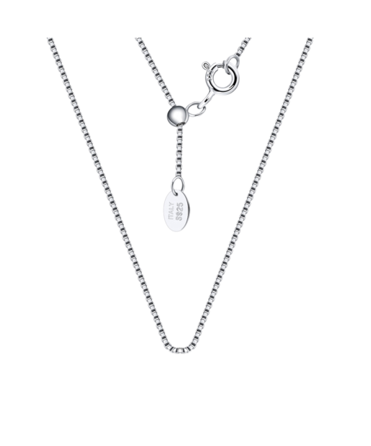 Sudraba ķēdīte "Box"