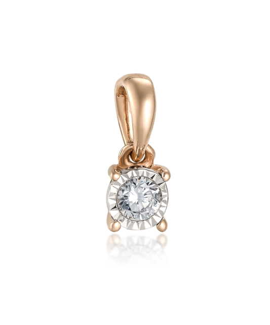 Zelta piekariņš ar dimantu