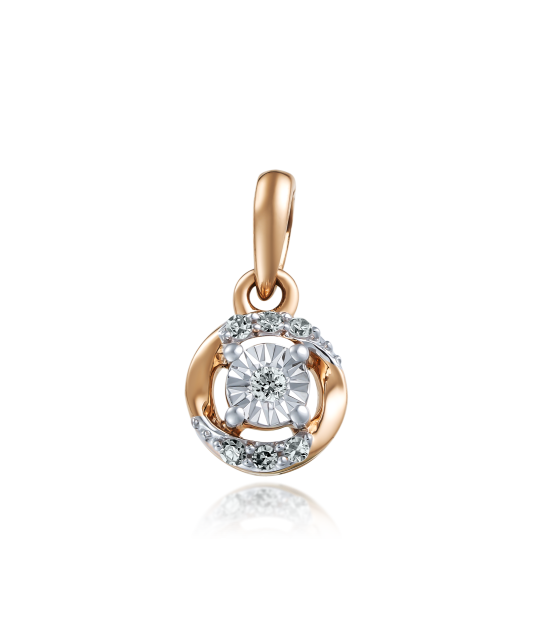 Zelta piekariņš ar dimantiem