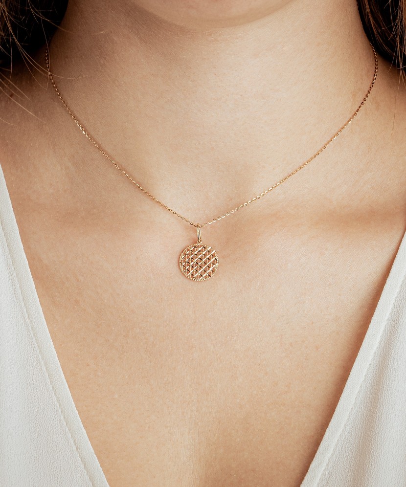 Золотой подвеска