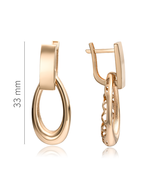 Золотые серьги