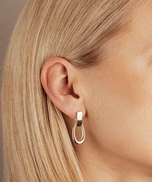 Золотые серьги