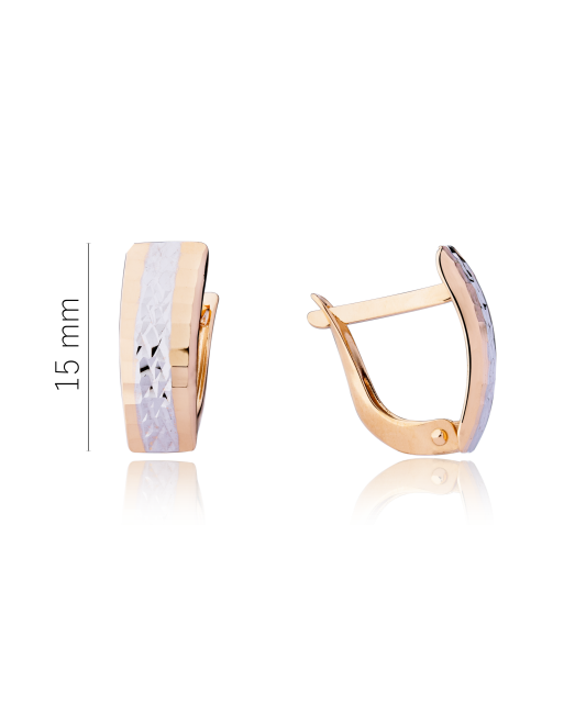 Золотые серьги