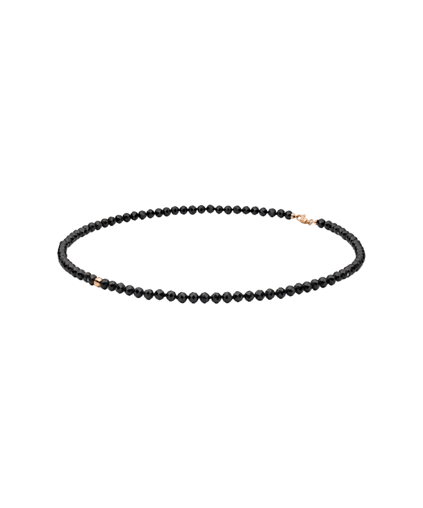 Kaklarota ar spineļiem un zeltu