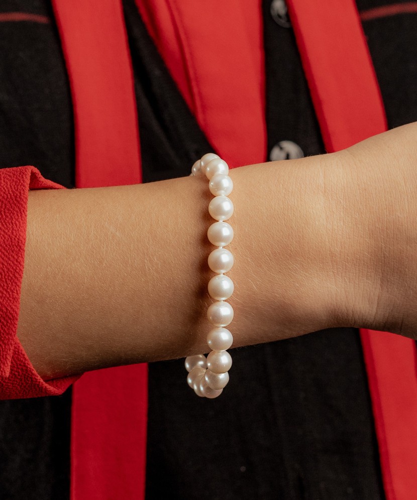 Pērļu rokassprādze ar zeltu - Goldinga