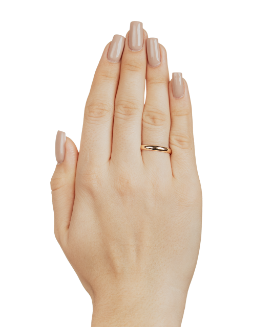 Sudraba laulības gredzens ar zelta plāksni