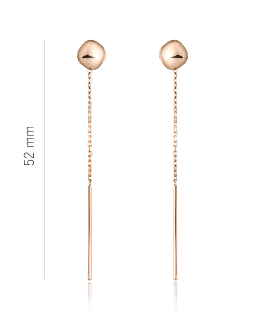 Золотые серьги