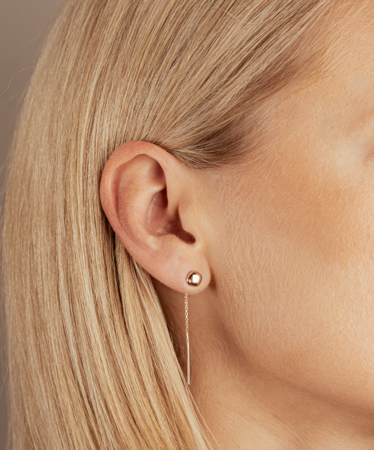 Золотые серьги