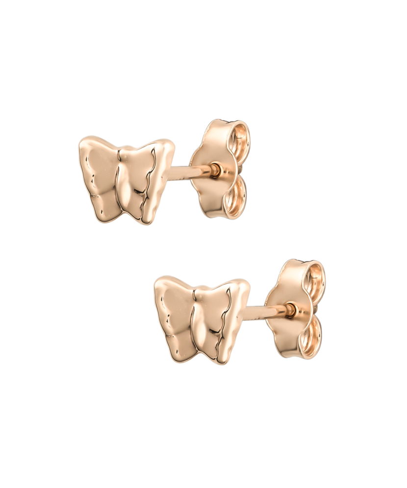 Zelta auskari "Tauriņš"