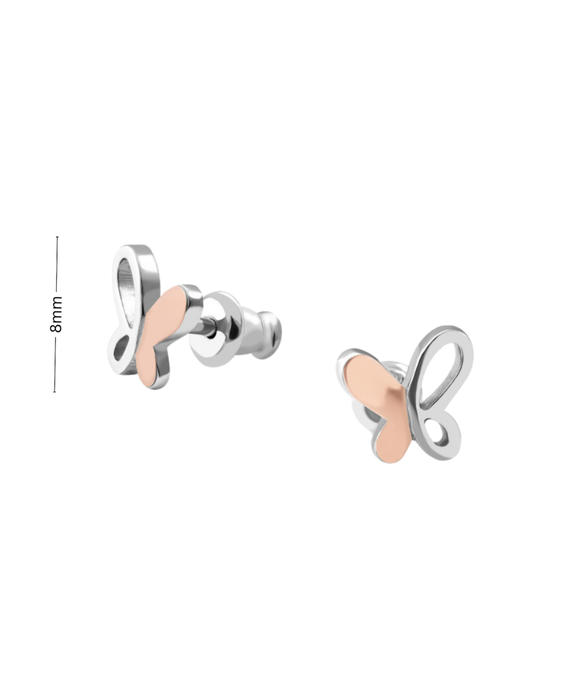 Apzeltīti sudraba auskari