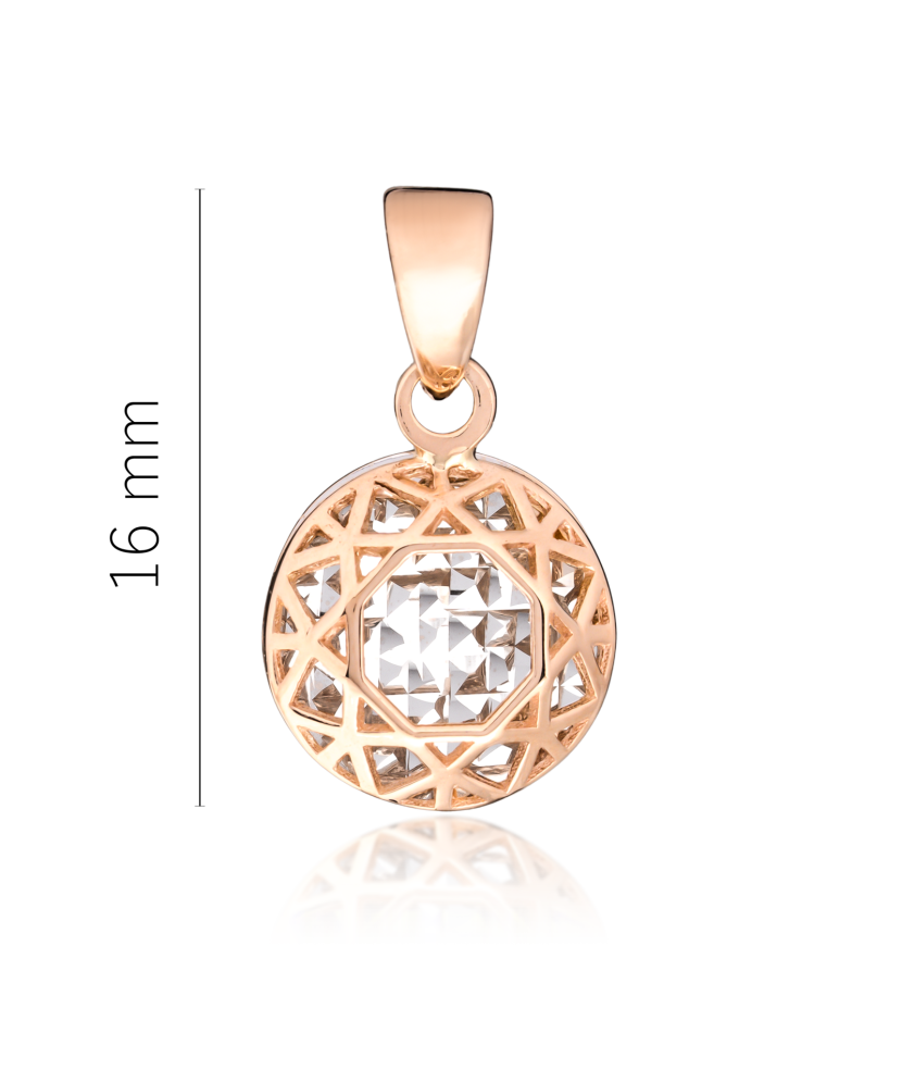 Золотой подвеска