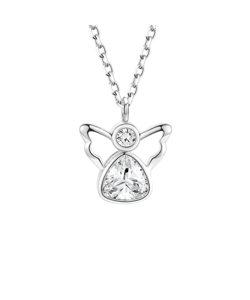 Sudraba ķēdīte ar cirkonija piekariņu