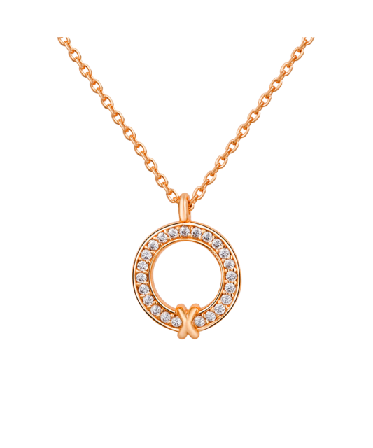 Цепь из позолоченного серебра с подвеской