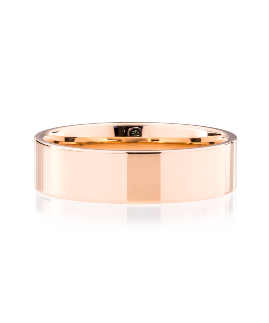 Zelta kāzu gredzens 5mm ar komfortu