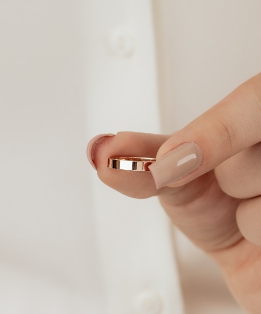 Zelta kāzu gredzens 3mm