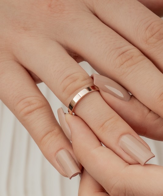 Zelta kāzu gredzens 3mm