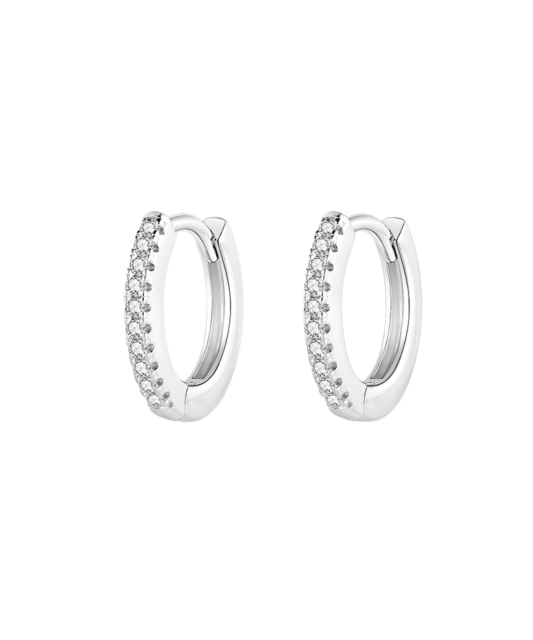 Sudraba auskari ar cirkonijiem