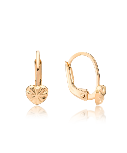 Zelta auskari "Sirsniņa"