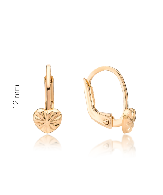 Zelta auskari "Sirsniņa"