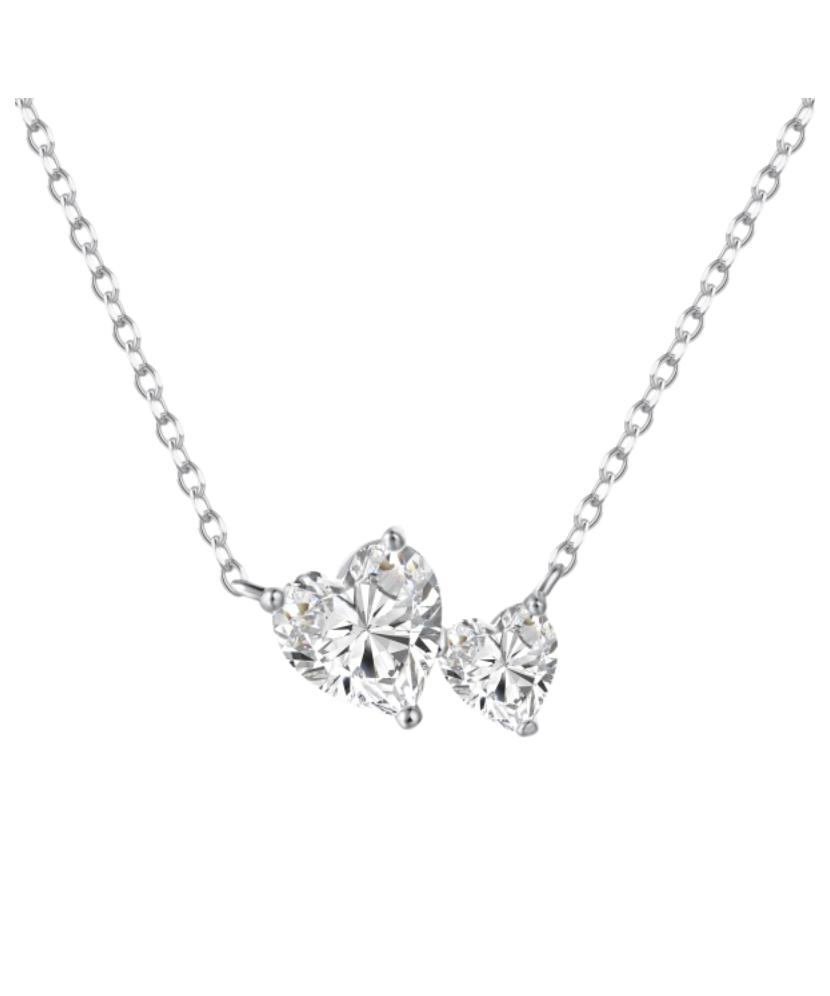 Sudraba ķēdīte ar cirkonija piekariņu