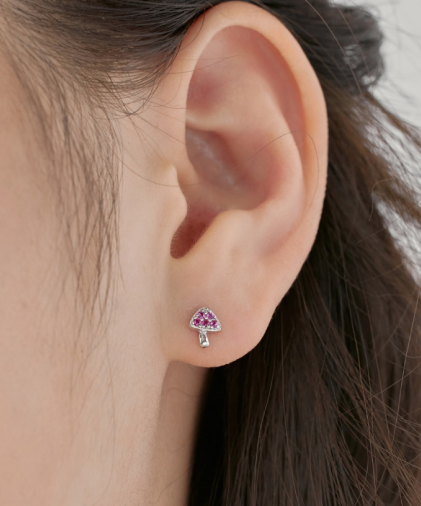 Sudraba auskari ar cirkonijiem