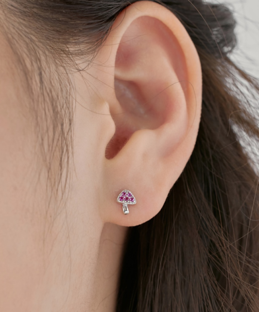 Sudraba auskari ar cirkonijiem