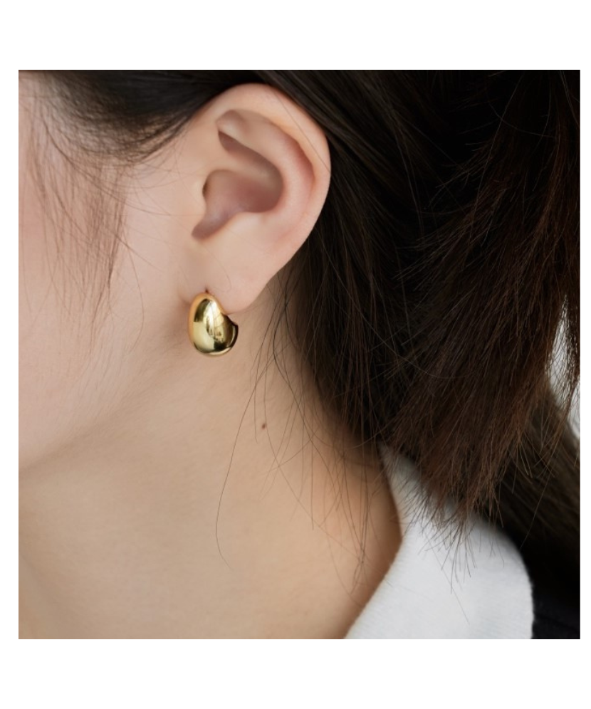 Apzeltīti sudraba auskari